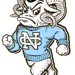 The North Carolina Tar Heels are the #1 seed in the Midwest Region.