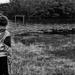 Wet soccer field