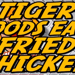 Tiger Woods Eats Fried Chicken