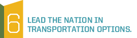 Lead the Nation in Transportation Options.