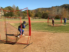 Bownet Portable Pitch thru Screen