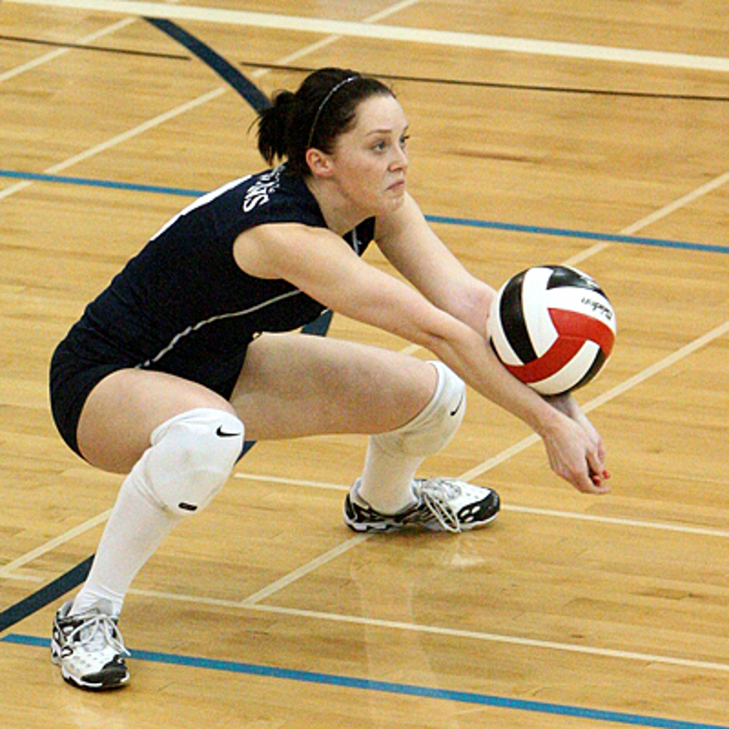 Volley ball player image