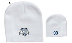 WHITE STOCKING HAT