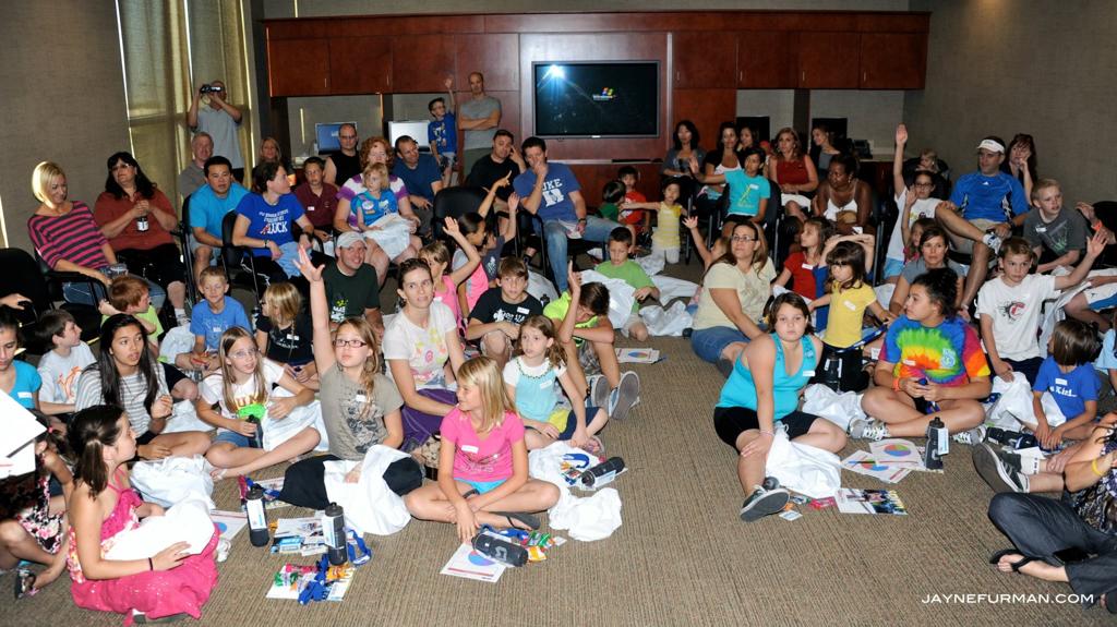 Over 50 kids excited about fitness showed up!  Life Time Fitness and the Las Vegas Valley have the most amazing youth involvement! And it's only growing!