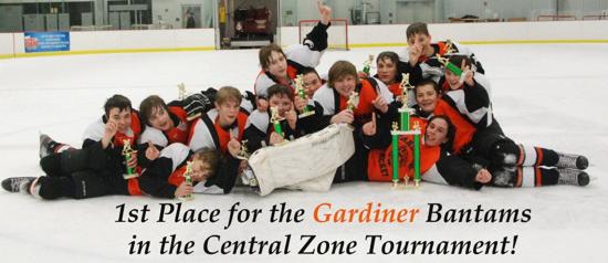 Gardiner Bantams - Central Zone Champions - 2012 - 2013