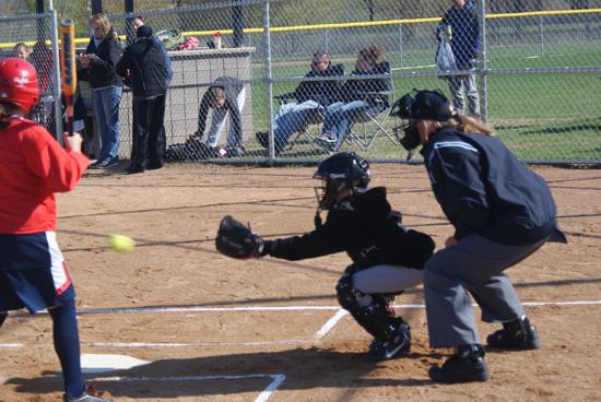 Lindsey is a catcher on the 10U Team Tommerdahl.  Lindsey says she "likes catching and throwing the ball to first base and getting the runner out.  Fast pitch is a fun and I like playing on a team and meeting new friends."