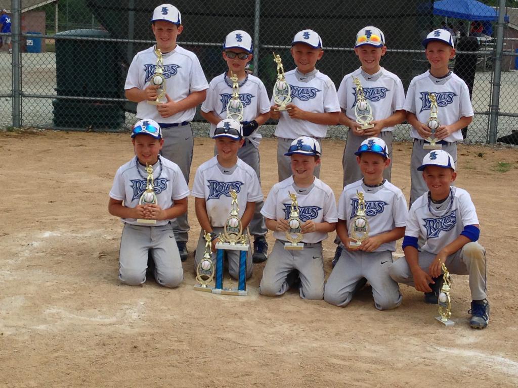 8U Royals Blue Lights over Morris Lake Tournament Champions!