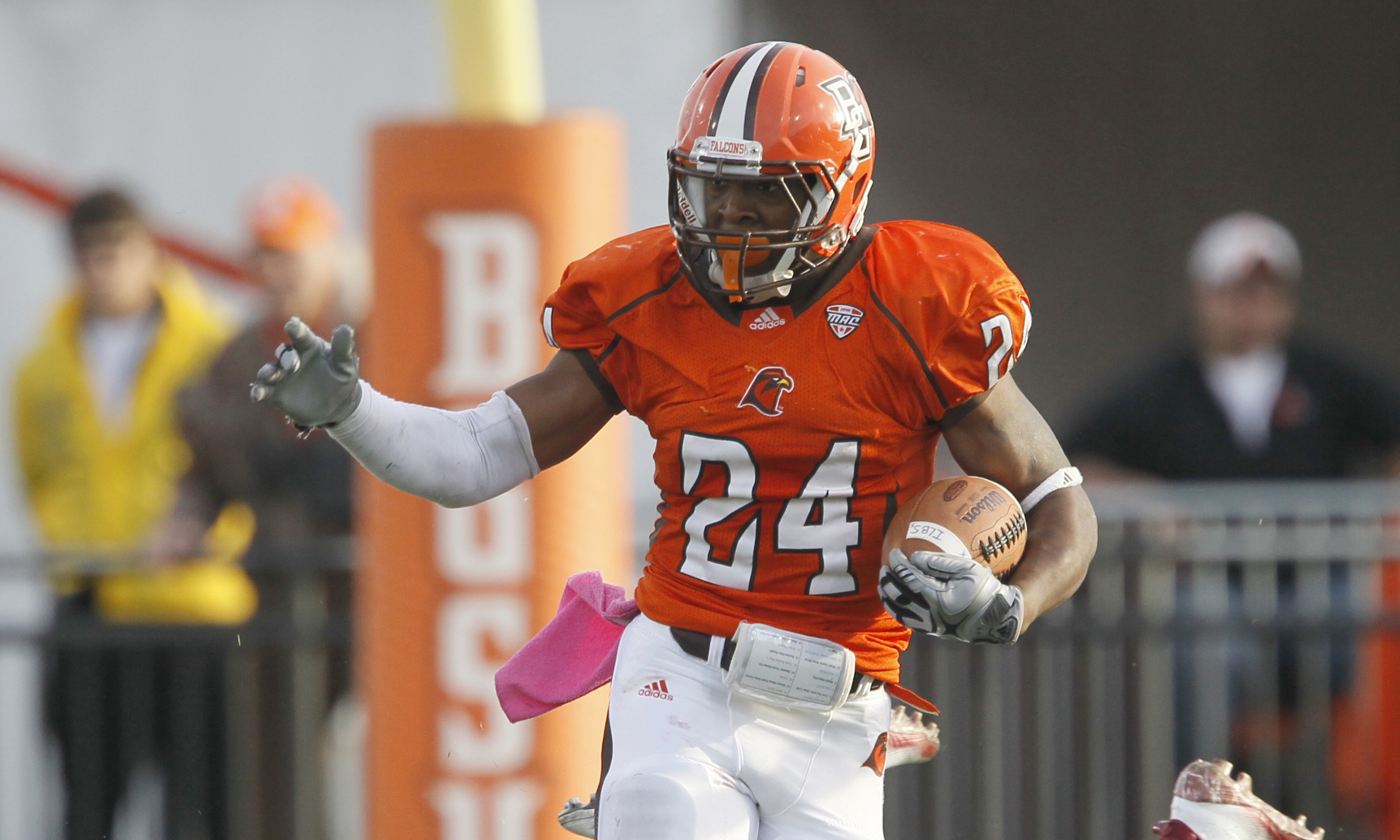 BGSU football standout 'BooBoo' Gates arrested