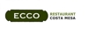 Sponsored by Ecco Restaurant