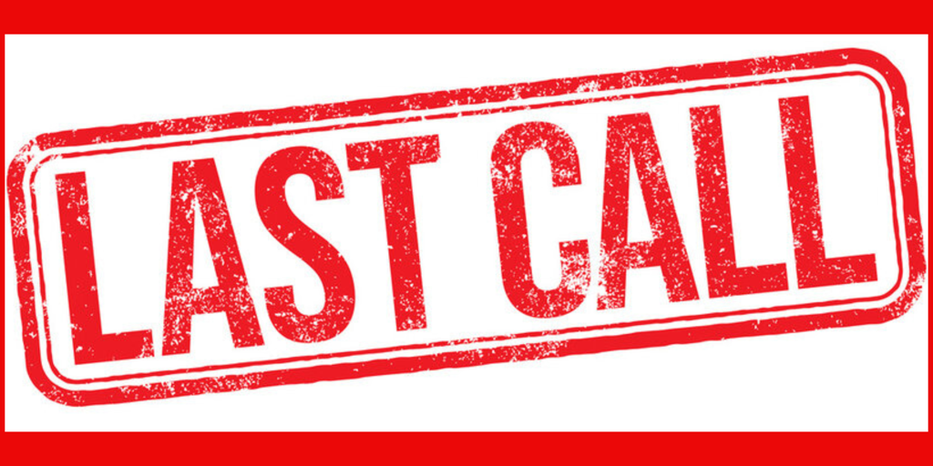 Last Call Cap Join Us!