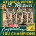 Atlanta Vipers Whitener - Gold Bracket Champions - April 2025