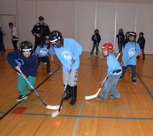 Rink Rats program introduces hockey to a new population