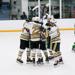 Damien (CA) celebrates a goal during the Chipotle-USA Hockey National Championships.