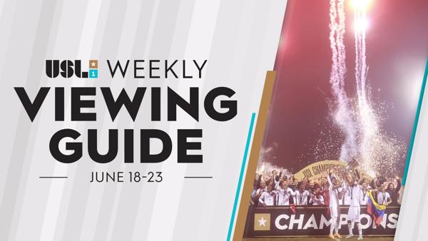 Where to watch the USL Championship and USL League One this week
