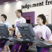 image of students working out on treadmills at Planet Fitness