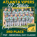 Atlanta Vipers Fastpitch Softball - 07 White - PGF Memorial Day Classic - 2024