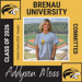 Addyson Moss 2026 - Commit - Brenau University - October 2025