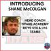 Shane McColgan Named Titans Academy Boys’ U18 & U16 Head Coach