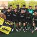 Appalachian FC and its mascot, Squatchy, before a game during the 2026 USL League Two regular season.