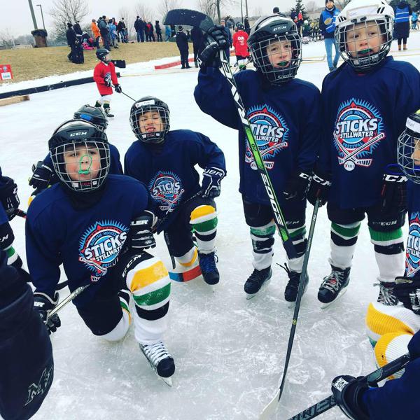 Sticks in Stillwater Mites/U8 Hockey Festival A Big Success