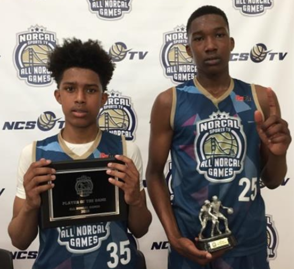 King-Jhsanni Wilhite & Ronald Jones Jr.    -photo courtesy of Prep 2 Prep