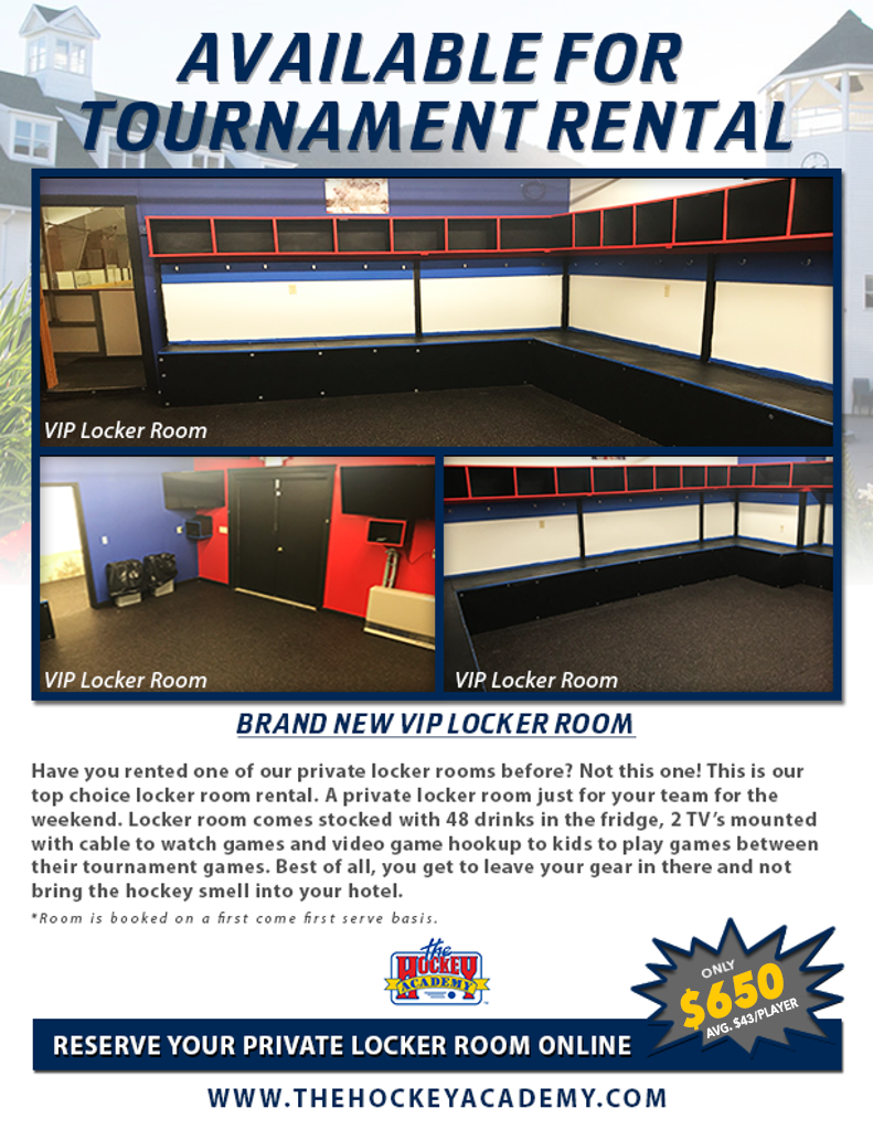 Private Locker Room Rental