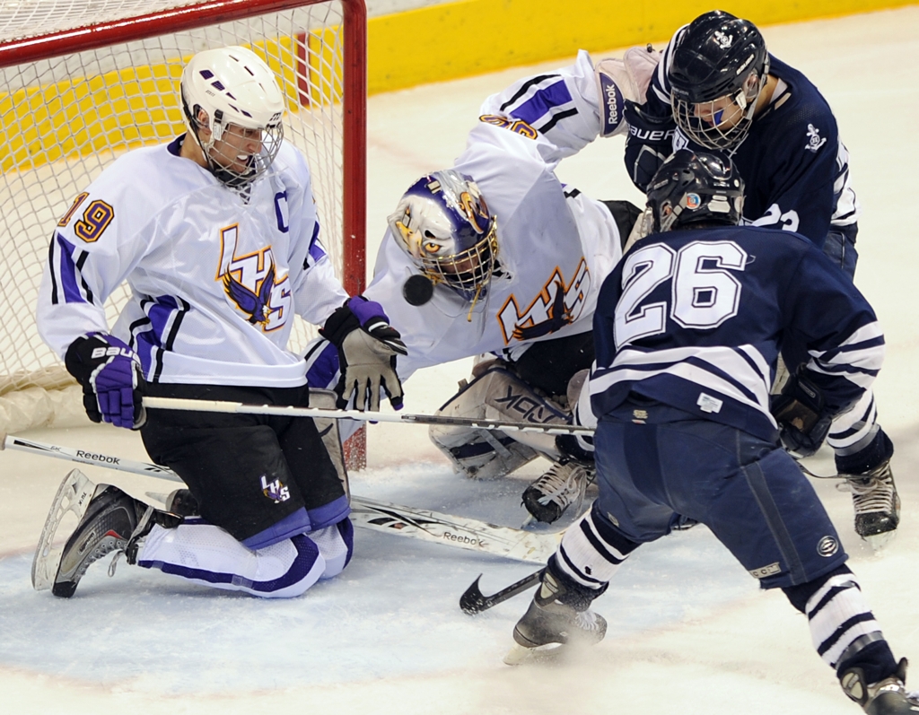 Hibbing/Chisholm vs. Rochester Lourdes Photos MN Boys' Hockey Hub