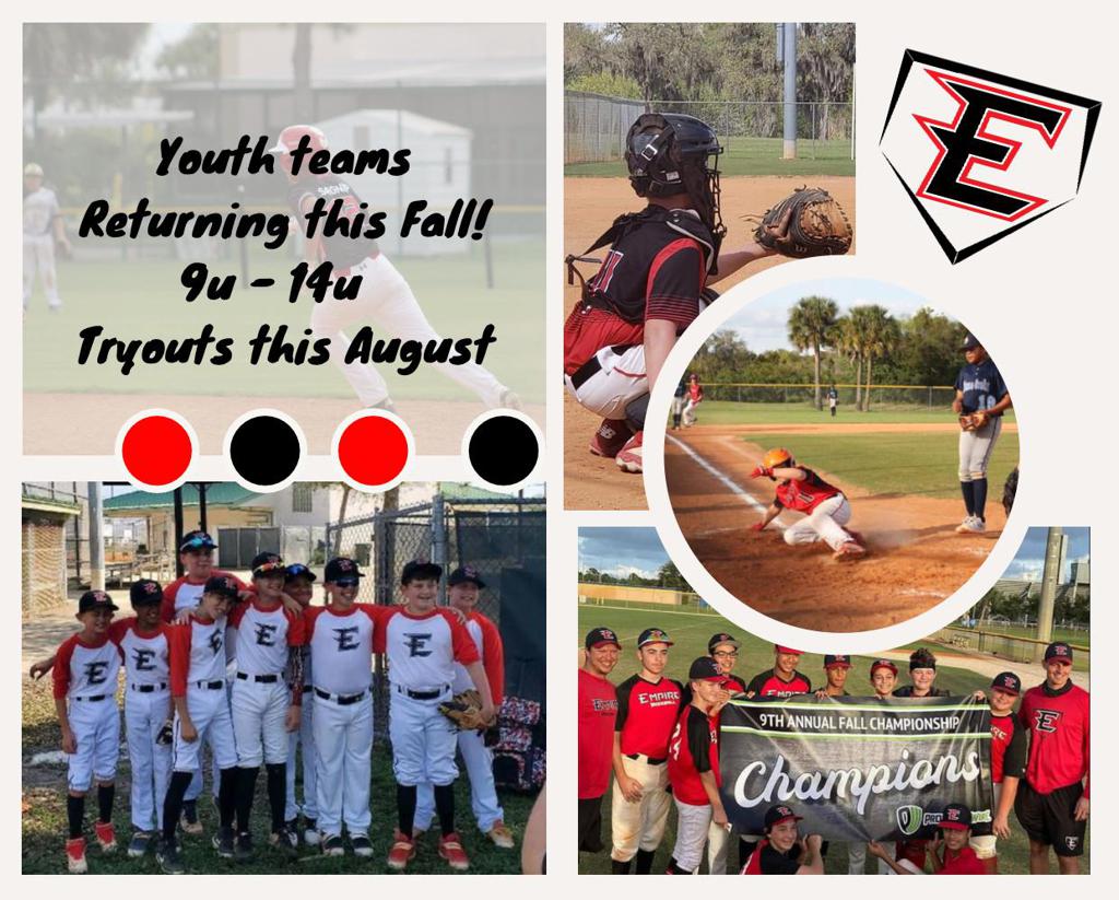 Summer Camp Week 1 Ages 812 June 1418 Empire Baseball