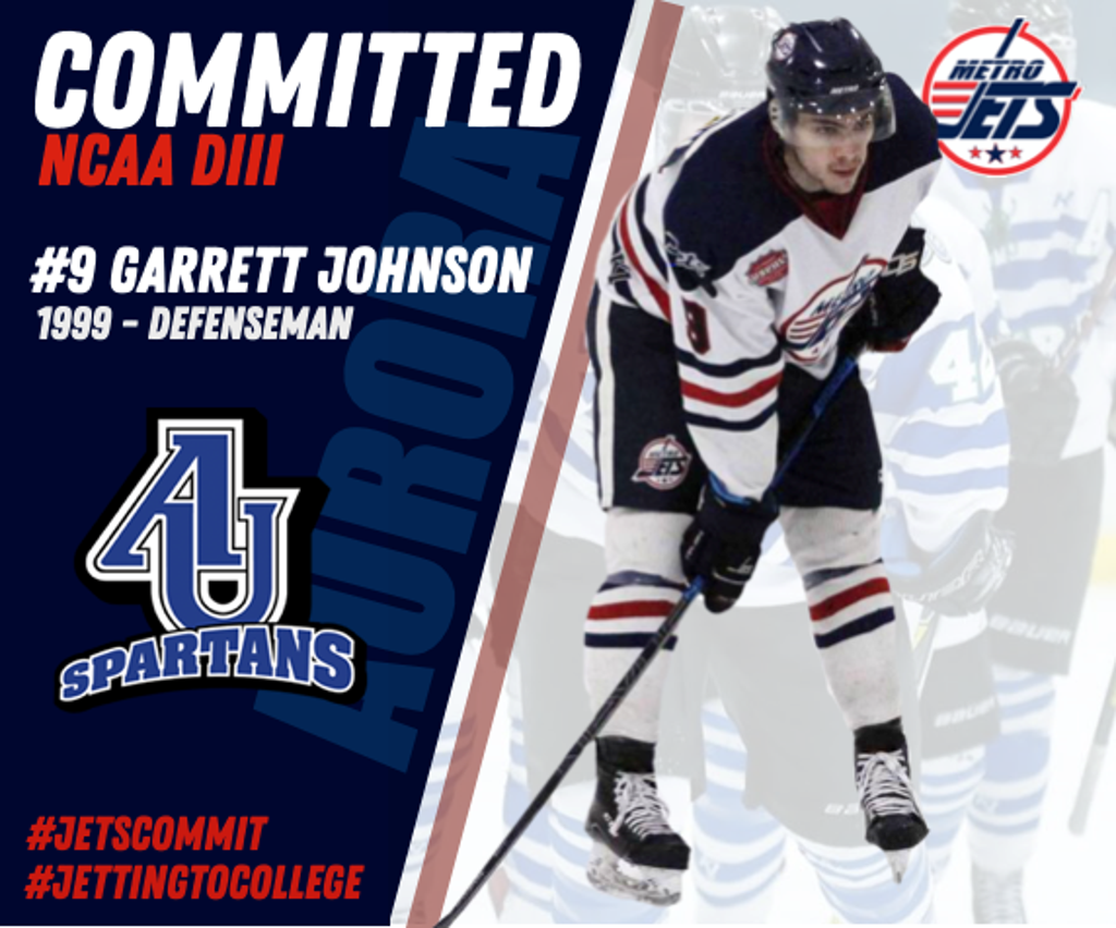 Johnson finds passion with Jets, makes commitment to NCAA DIII Aurora