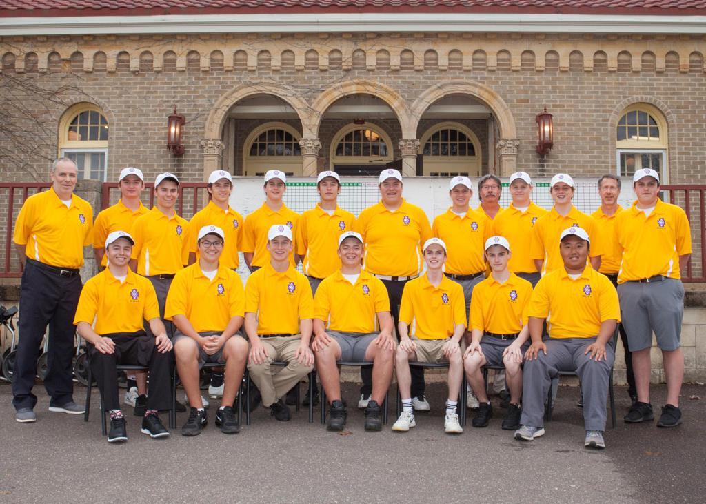 2018 Boys Golf Team 