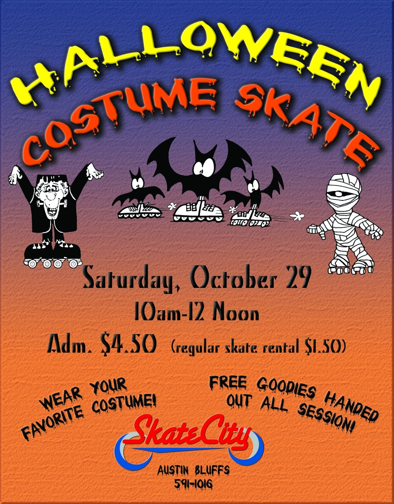 Halloween Costume Skate