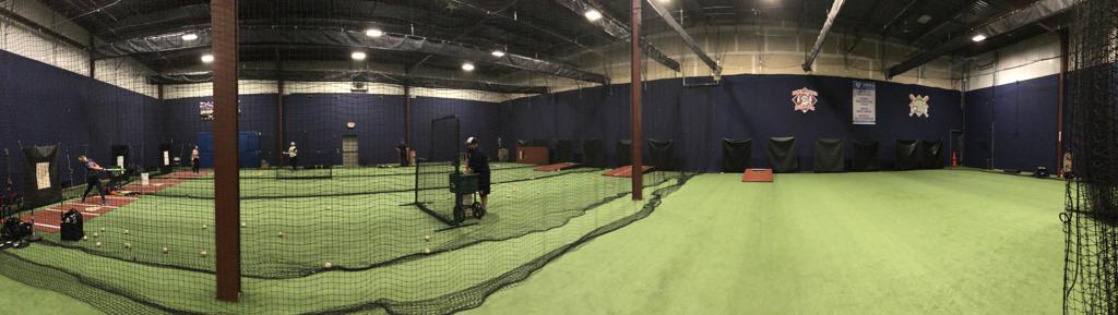 bases loaded batting cages