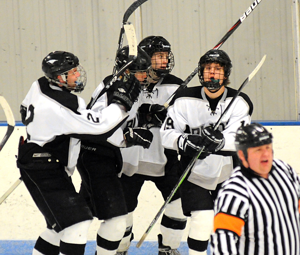 Morris/Benson vs. Breckenridge/Wahpeton Photos MN Boys' Hockey Hub High School Boys