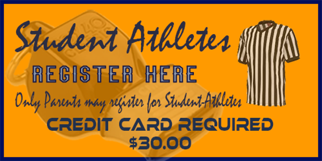 Registration Link for Student Athlete JR Registration