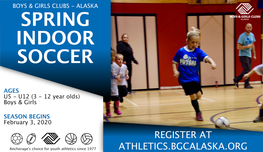 boys and girls club indoor soccer