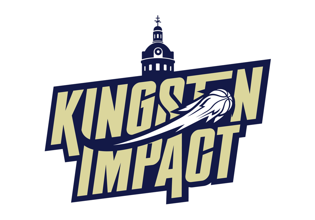 Kingston Impact logo with City Hall