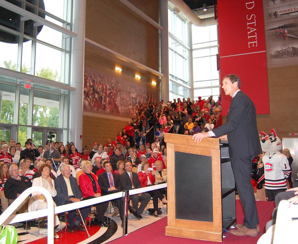 Rededication of the Herb Brooks National Hockey Center Photos Herb