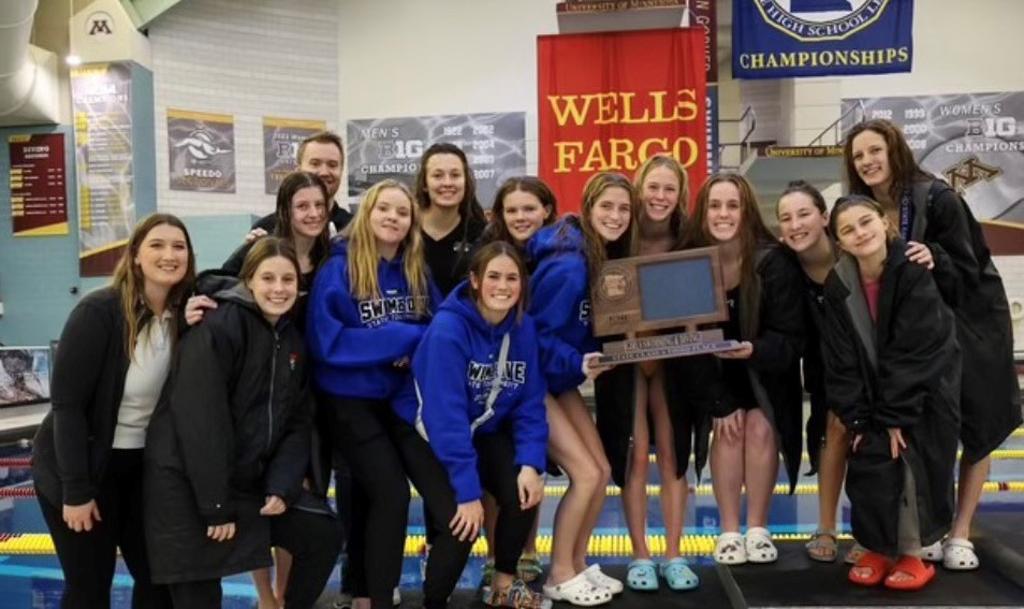 MWHF 2022 state swim team