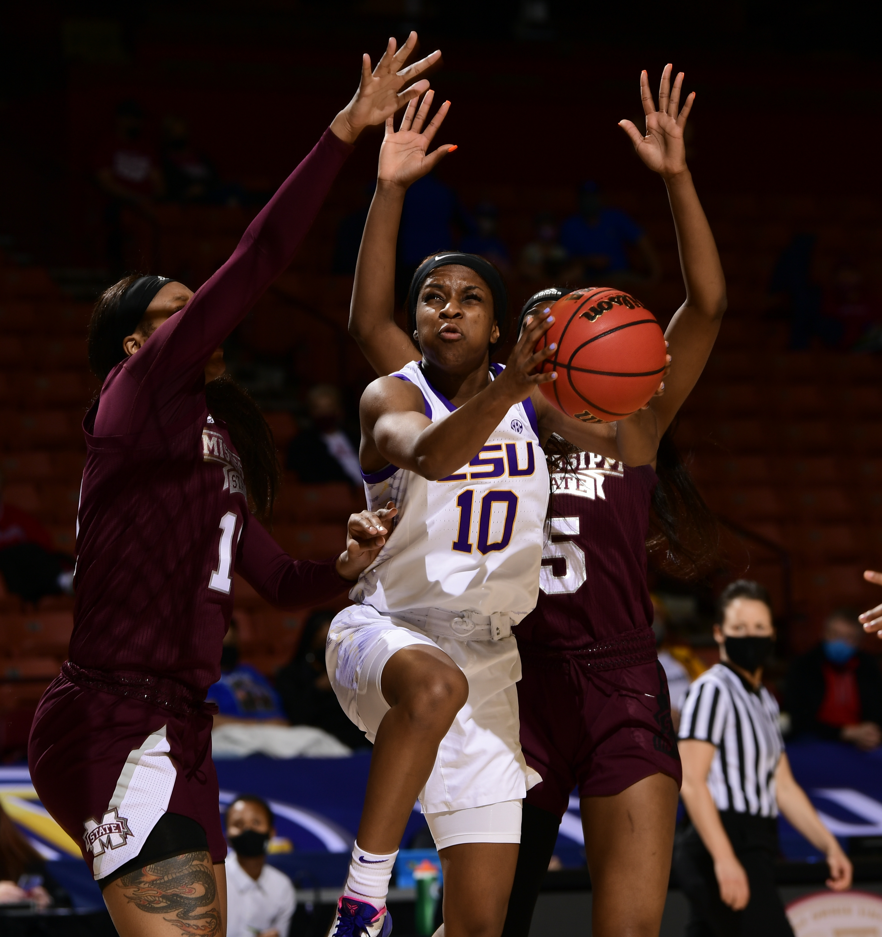 LSU_s_Ryann_Payne__10__MS_vs_LSU_2021_SEC_Conference_Tournament_Womens_basketball