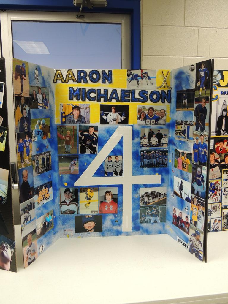 Senior Board Examples Photos STMA Knights & North Wright County