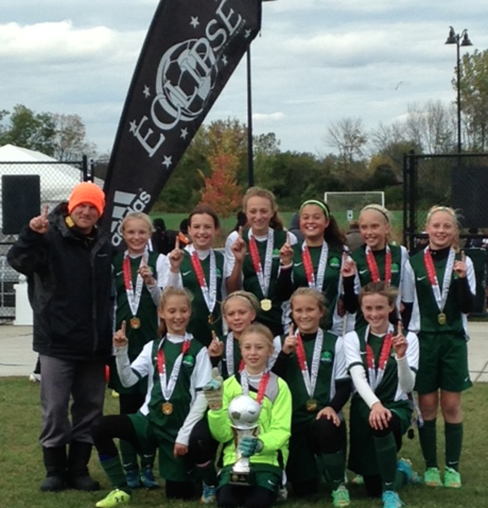 Jr. Irish 03 Green win Eclipse Select tournament