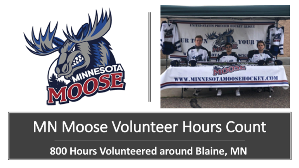 Email mnmoosecoach@gmail.com for the Moose to Volunteer!