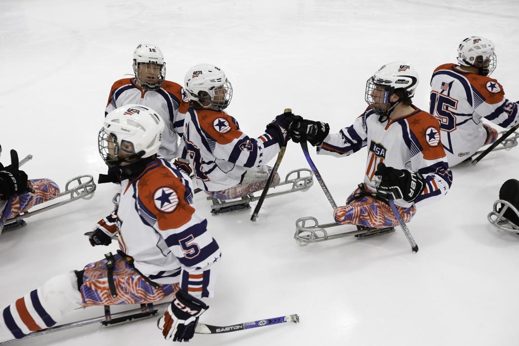 Game Two of 2015 Sled Series Photos USA Hockey