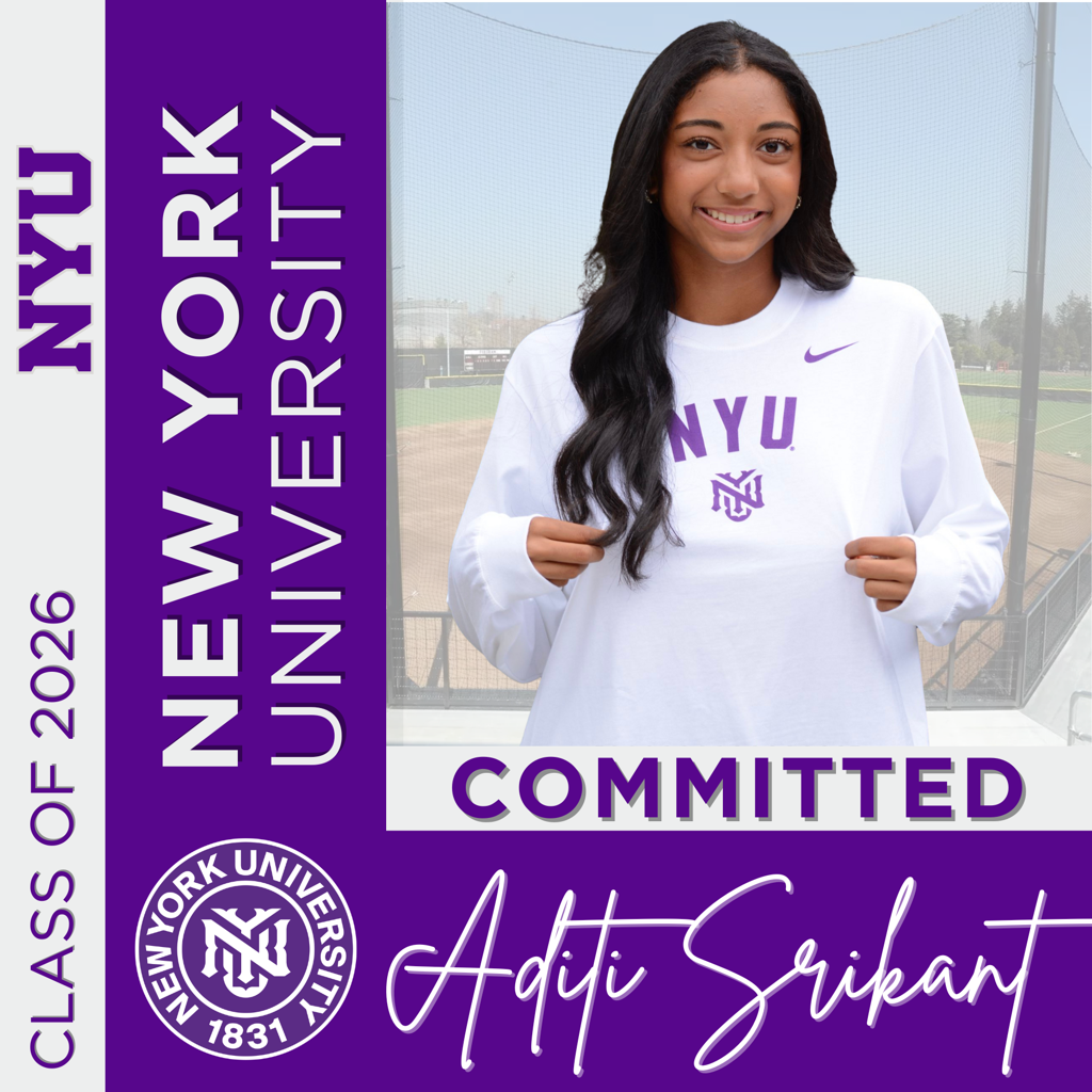 Aditi Srikant - Atalnta Vipers Fastpitch - NYU Commit