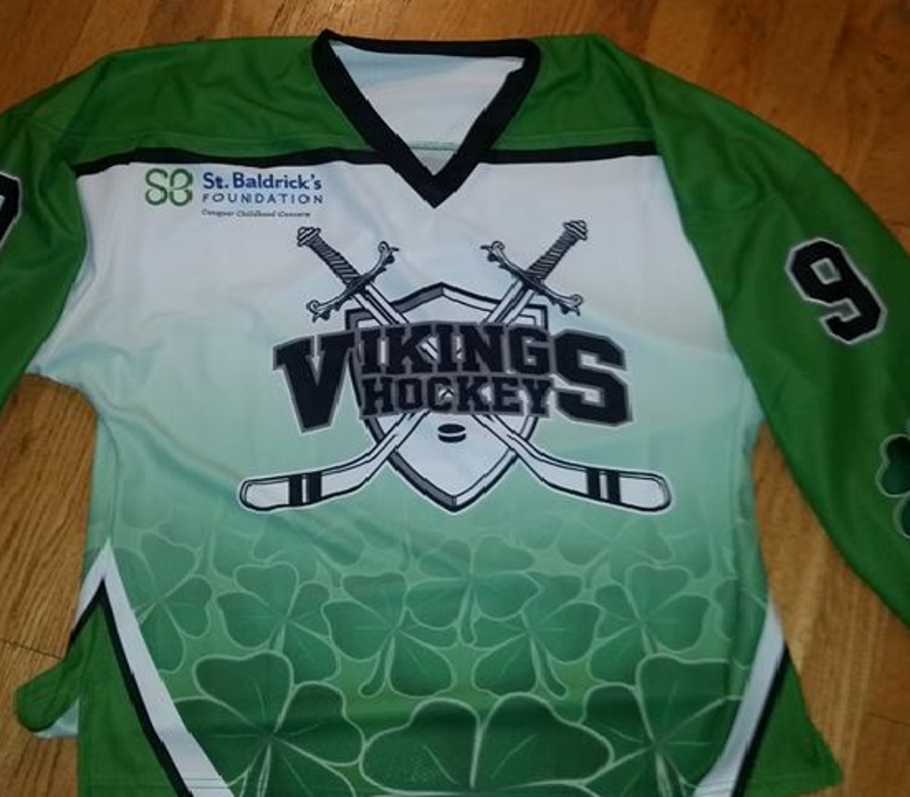 vikings hockey jersey