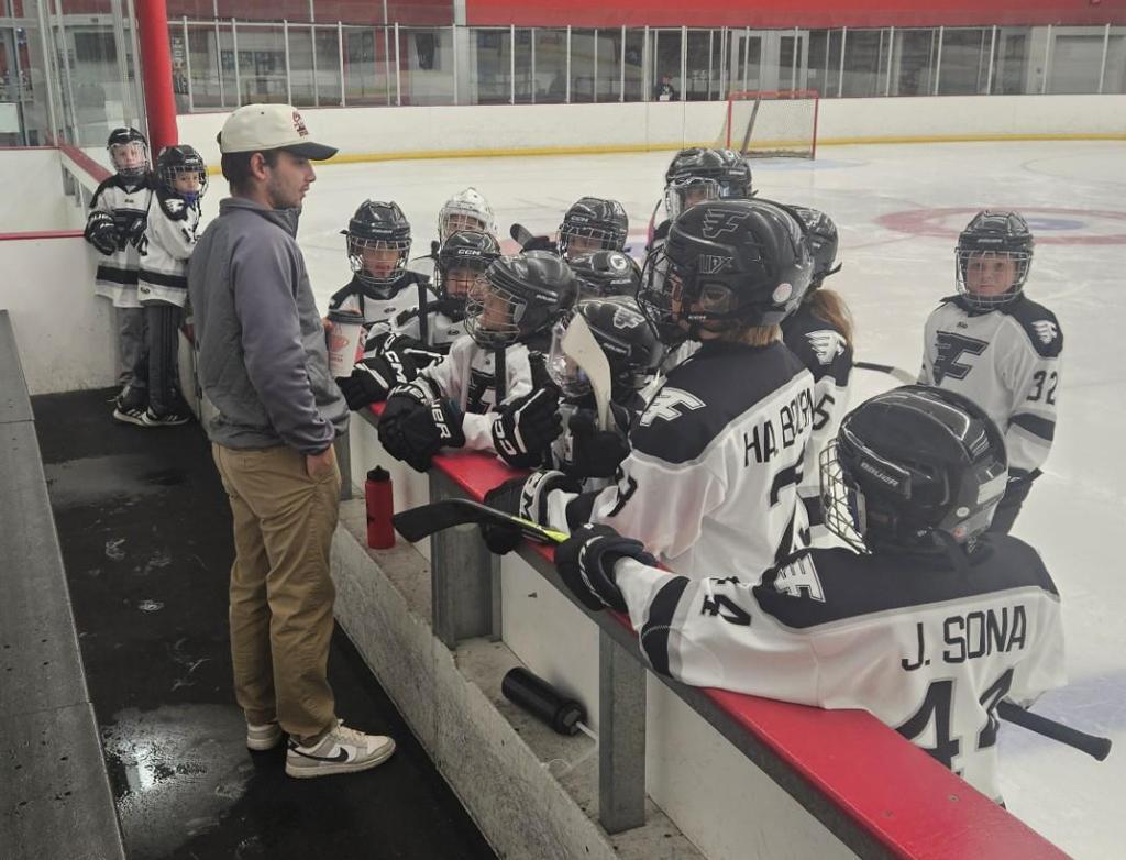 Austin Smutz with tea