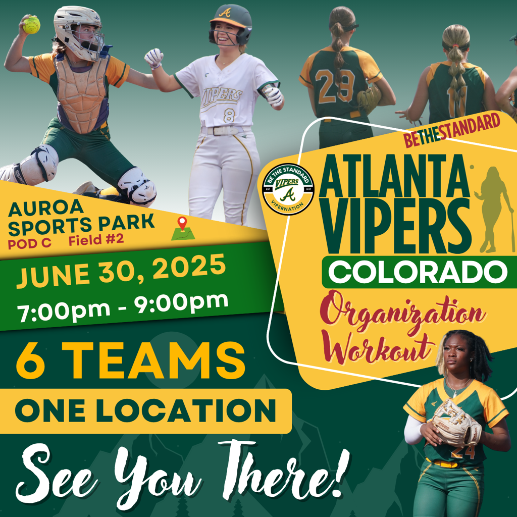 Atlanta Vipers Colorado Organization Workout 2025