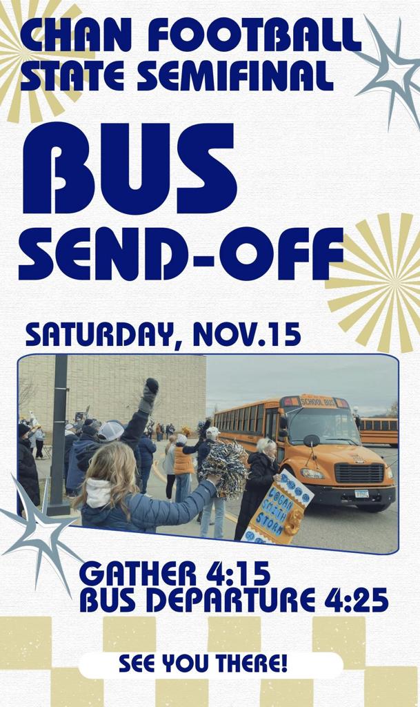 2025 State Semifinal Bus Send-Off