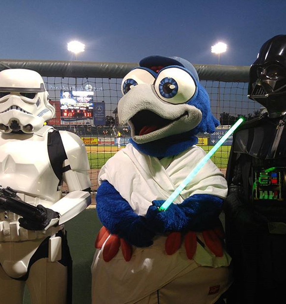 Help support the Maria Fareri Children's Hospital of Westchester, NY with the Rockland Boulders Star Wars Night. Meet Darth Vader, Storm Troopers plus some Bounty Hunters!