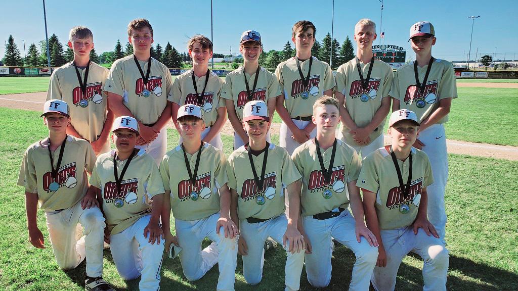 14U Otter Baseball Claims 2nd Place at Morris Tournament